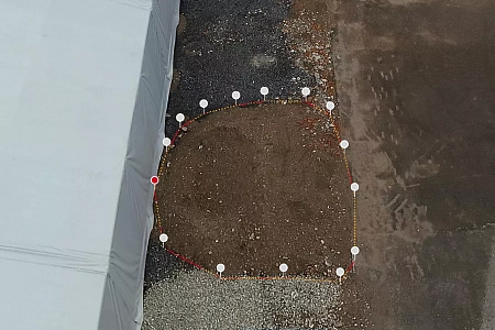 Облёт завода PHS, обработка данных