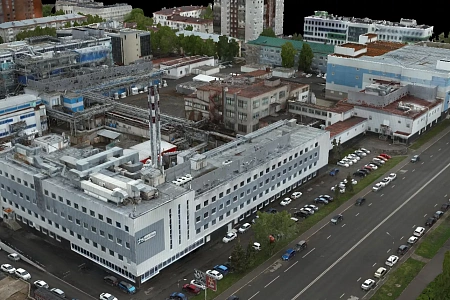 Облёт завода PHS, обработка данных